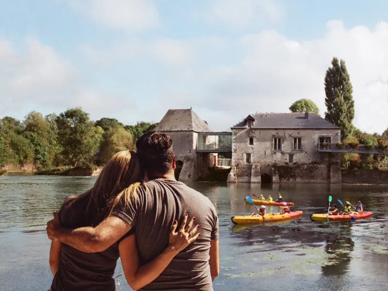Sur les bords du Loir en Anjou