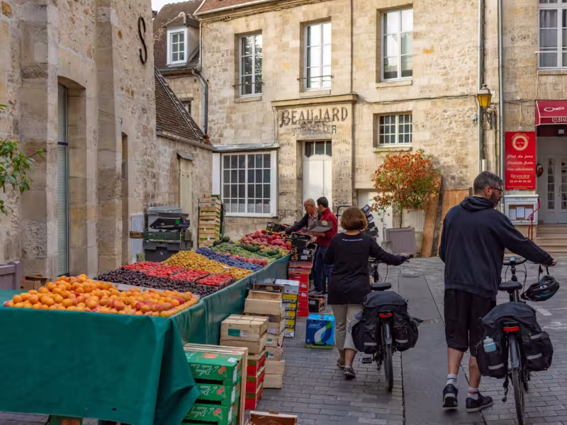 Le marché de Senlis