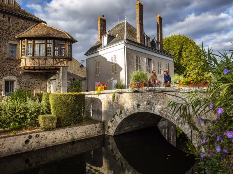 Visite de Bonneval - Saint-Jacques à vélo