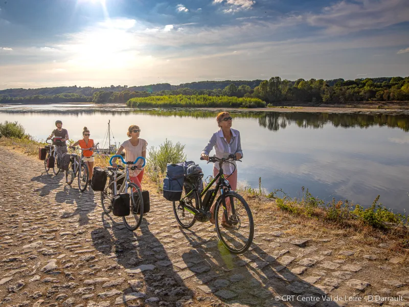 La Loire à Vélo à Bréhémont