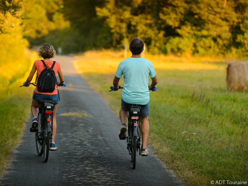 Balade à vélo autour du lac de Rillé