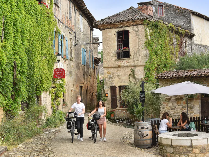Visite de Bruniquel