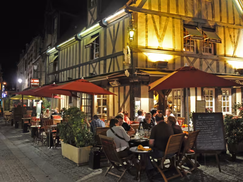 Restaurants dans la Rue de Vaugueux à Caen