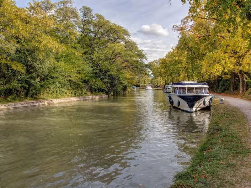 Le canal du Midi avec Grand Angle