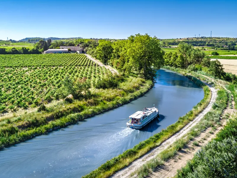 Le canal du Midi avec Randovélo