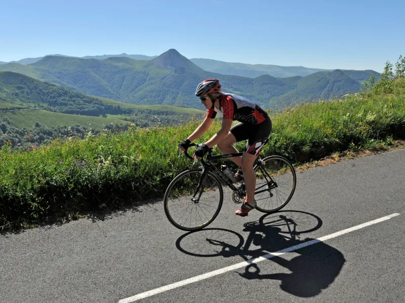 Ascension à vélo du col du Pas de Peyrol