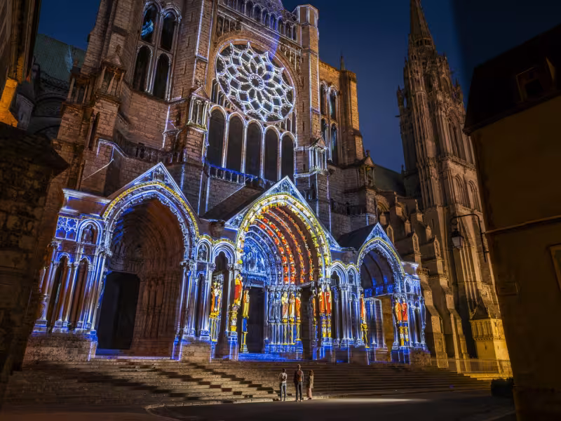 Cathédrale de Chartres en lumières