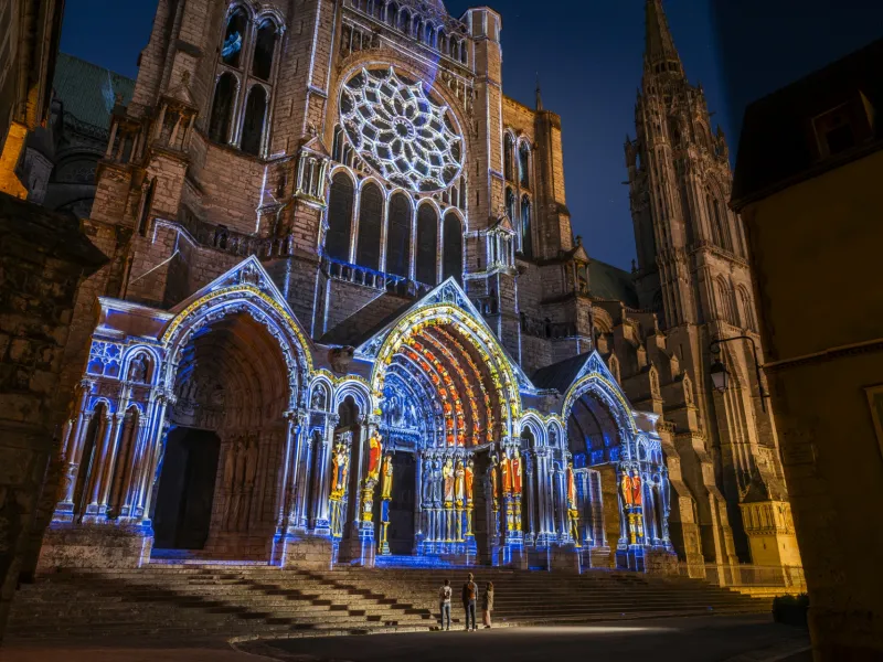 Cathédrale de Chartres en lumières