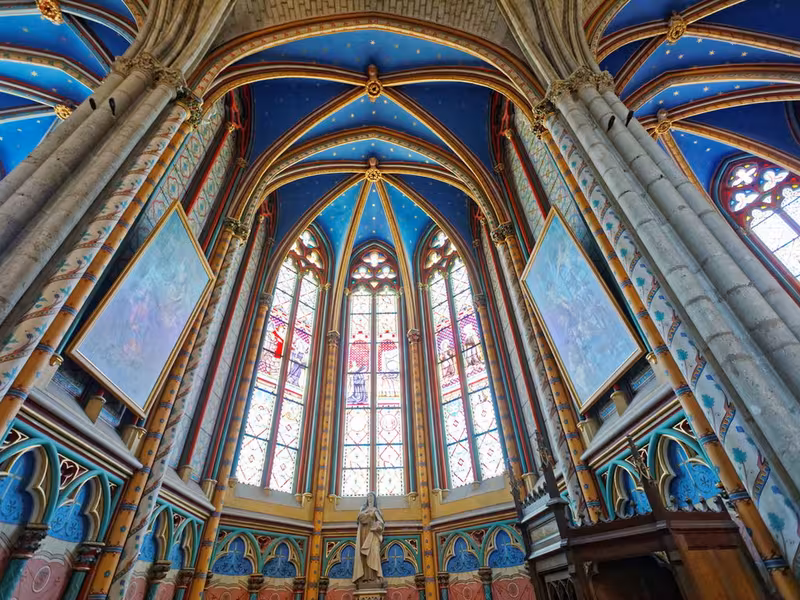 Vitraux des absidiales de la cathédrale d'Orléans