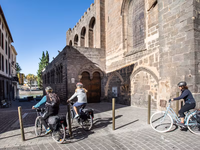 Découverte du centre-ville d'Agde à vélo
