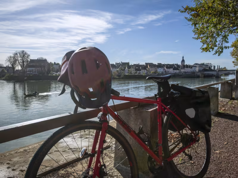 Chalon-sur-Saône sur l'EuroVelo 6