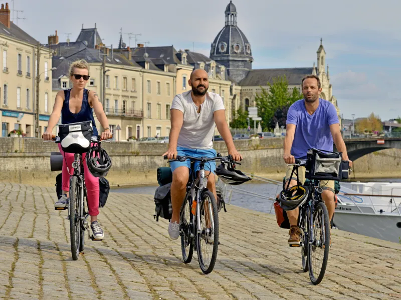 Château Gonthier à vélo
