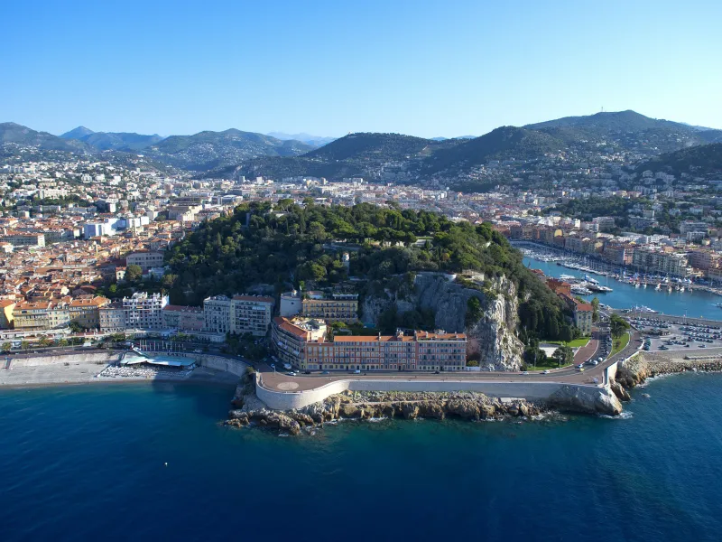 Château de Nice et son panorama sur la baie