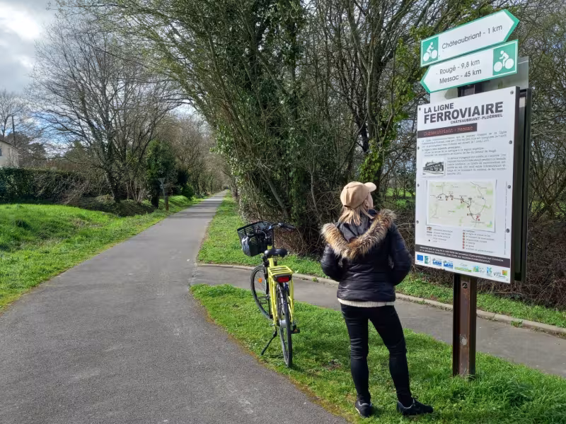 Informations sur la voie verte de Châteaubriant