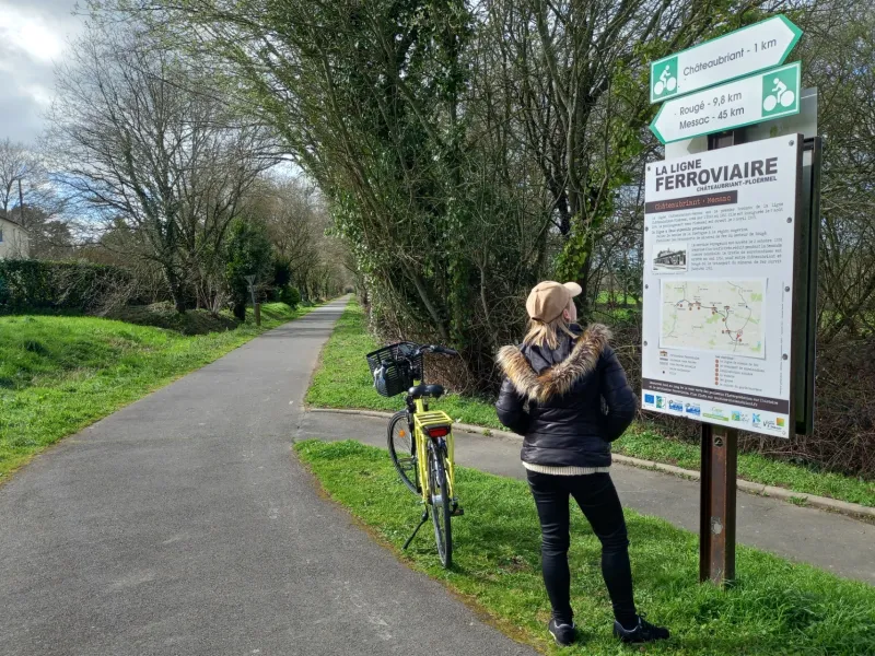 Informations sur la voie verte de Châteaubriant