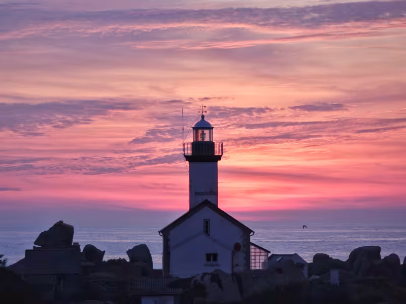 Crépuscule à Pontusval