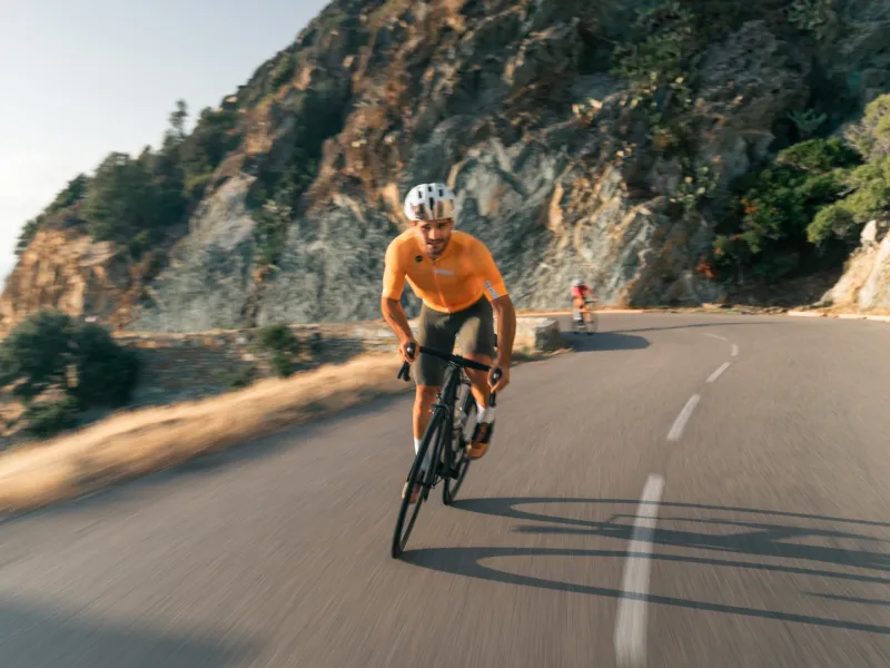 Cycliste sur la GT20
