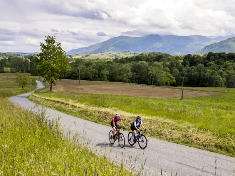 Cyclosportifs vers Arudy
