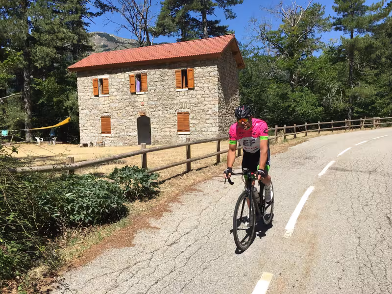 Maison forestière dans le col de Verde
