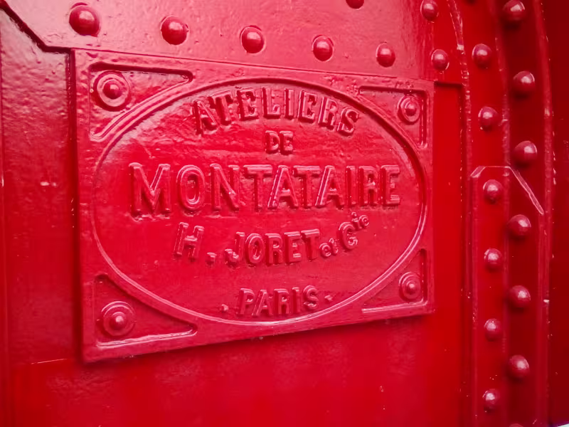 Détail sur le pont du Sornin