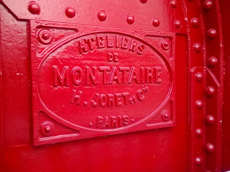 Détail sur le pont du Sornin