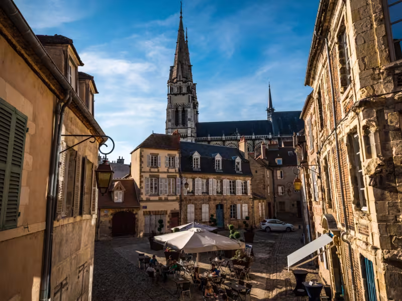 Visite du centre-ville de Moulins