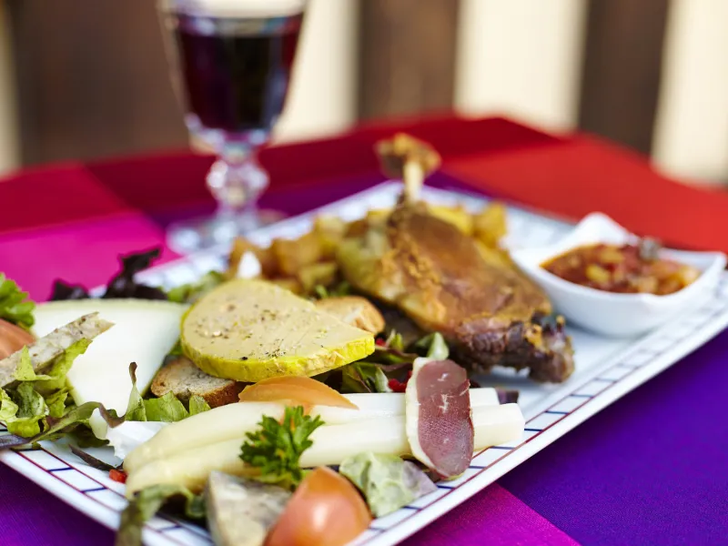 Gastronomie landaise à Arcachon