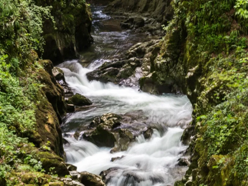 Gorges de la Langouette dans le Jura