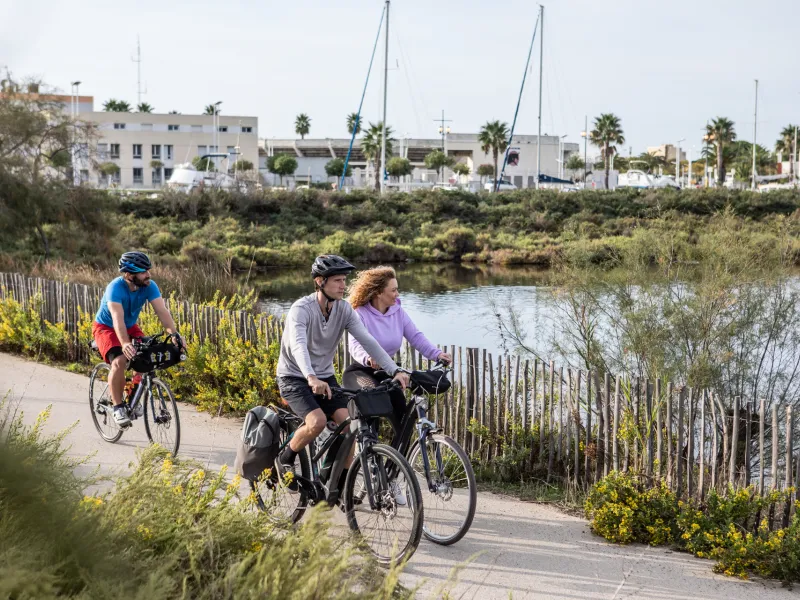 Le Grau-du-Roi sur La Méditerranée à vélo