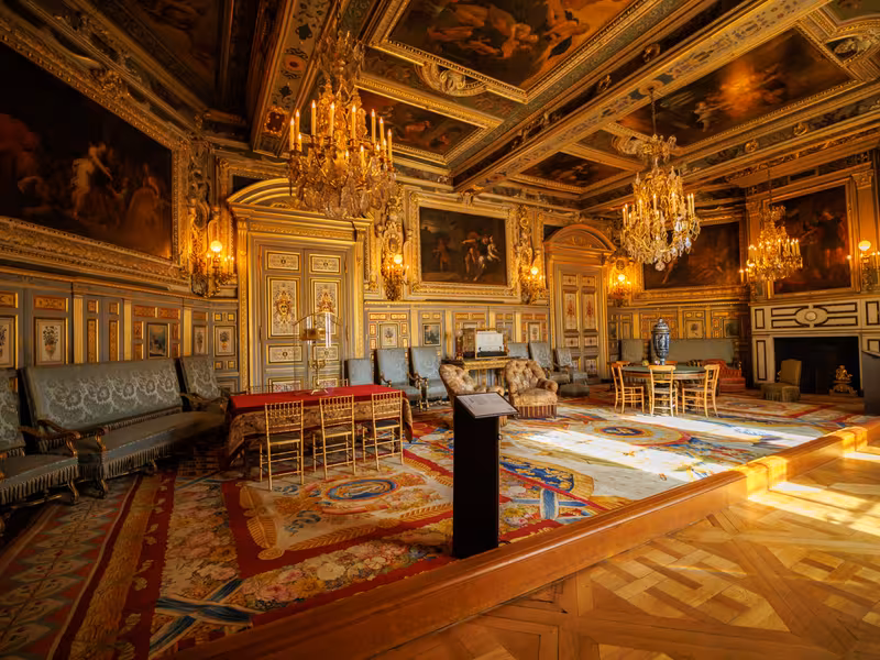 Intérieur du Château de Fontainebleau