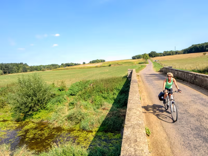 Route de la Meuse à vélo en Haute-Marne