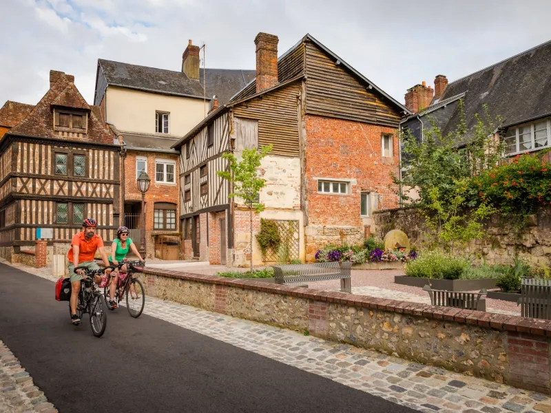 Sur La Verdoyante à vélo