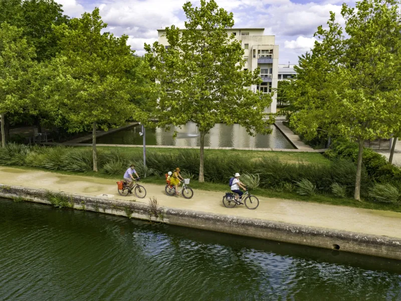 Arrivée à Nancy par la Meurthe sur La Voie Bleue