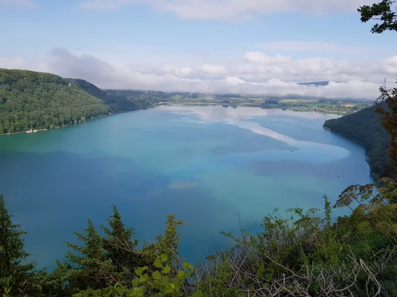 Lac de Chalain dan le Jura