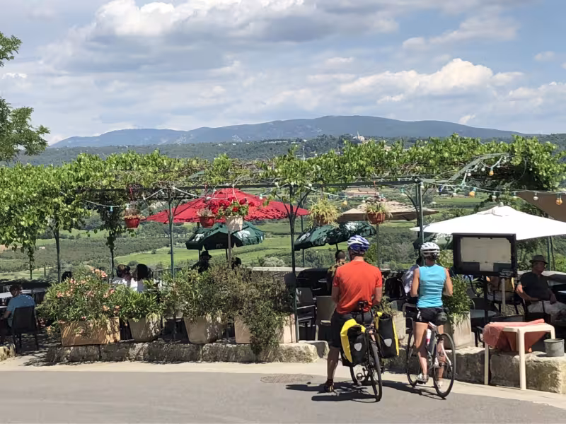 Pause détente à Lacoste