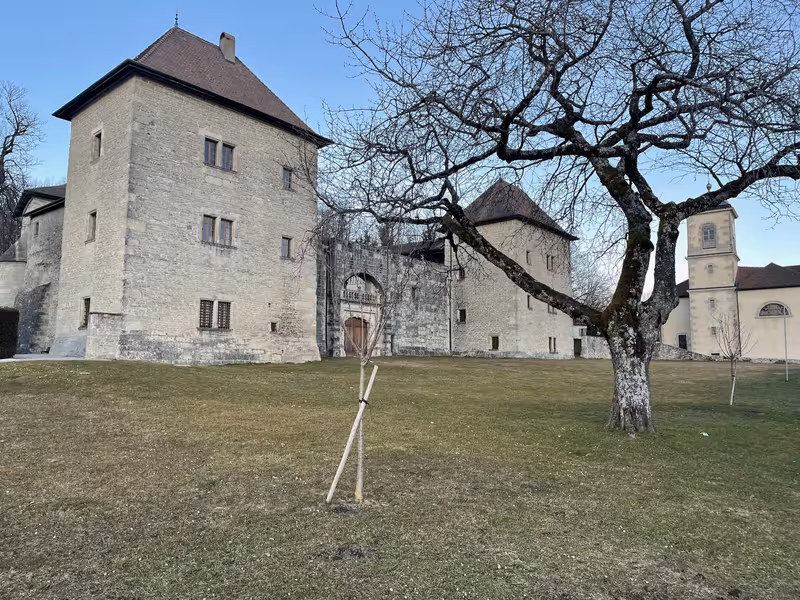 Le château de Clermont, passage incontournable de l'Albanais