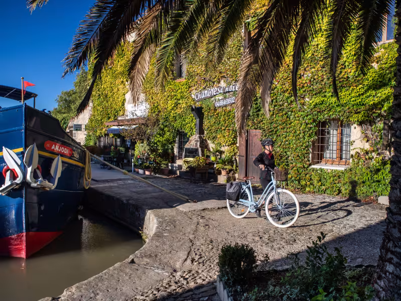Le Somail à vélo