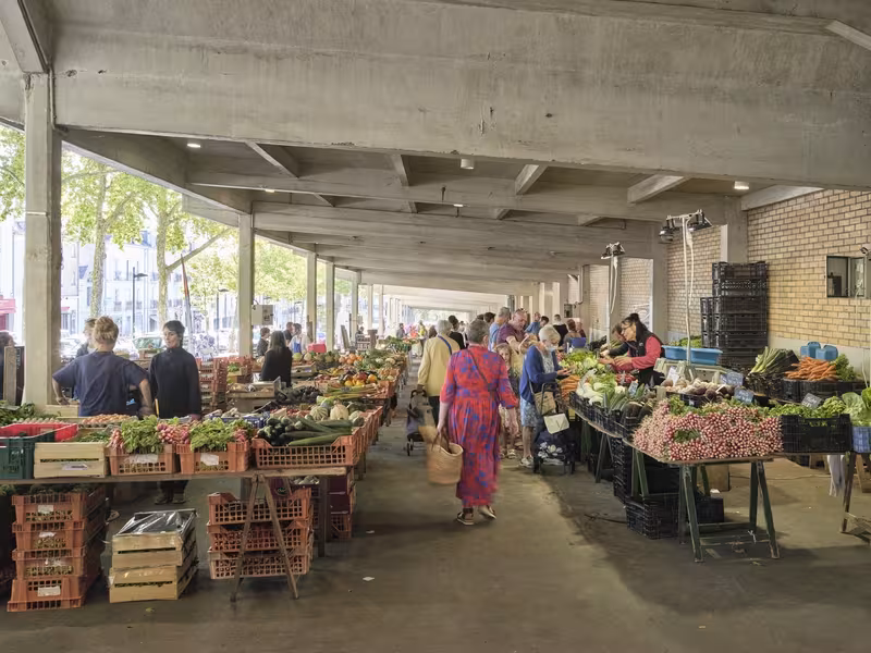 Marché de Talensac à Nantes
