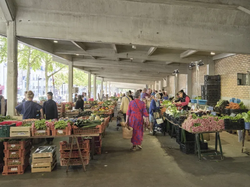 Marché de Talensac à Nantes