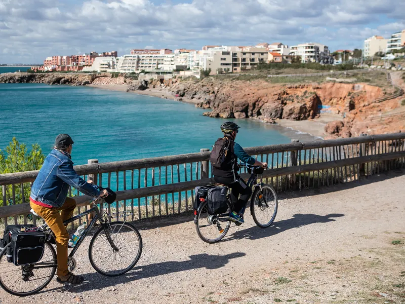 Arrivée à Sète sur la Méditerranée à vélo