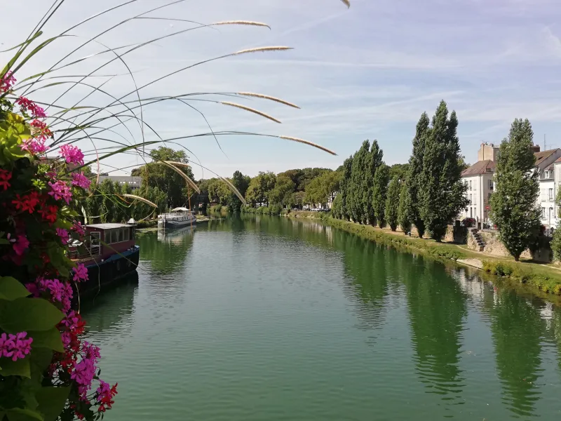 La Seine à Melun