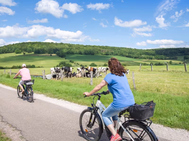 La Meuse à Vélo vers Bourmont