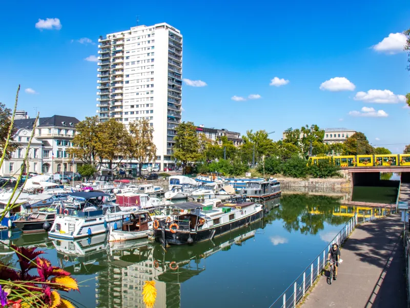 Le port de plaisance de Mulhouse