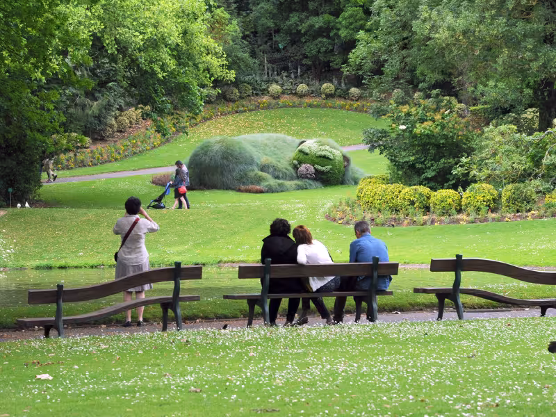 Le jardin des plantes à Nantes