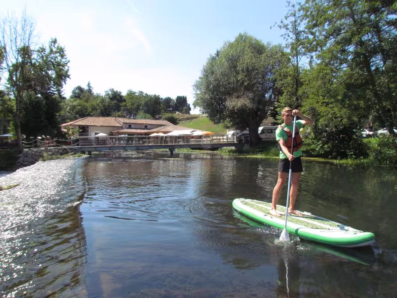 Paddle à Condac
