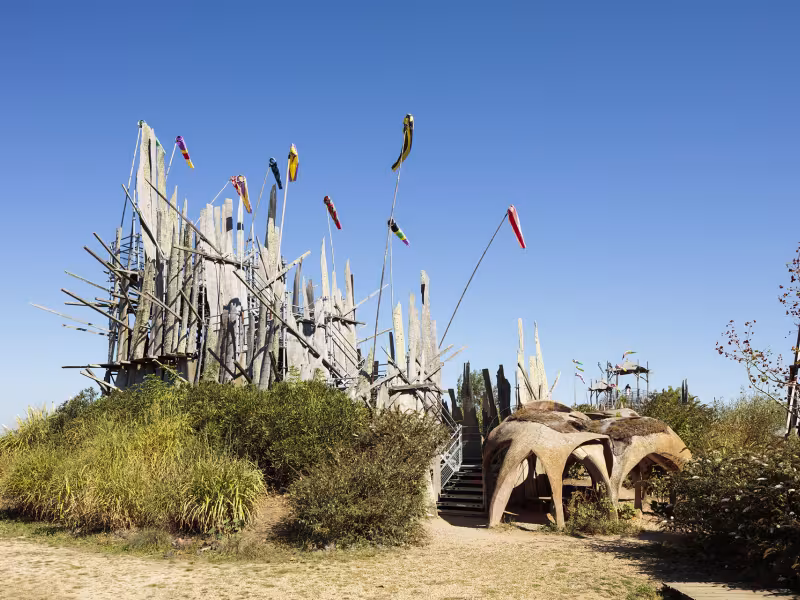 Le Jardin étoilé, Paimboeuf - création pérenne Estuaire 2007-09