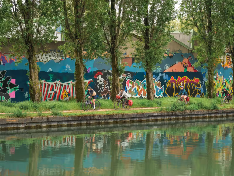 Street Art sur les bords de l'Ourcq