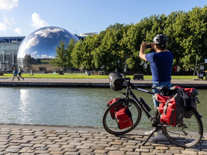 Vue sur la Villette - La Scandibérique