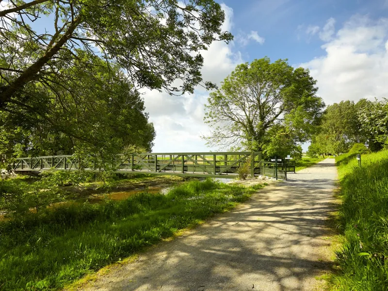 Passerelle cyclable à Pontorson