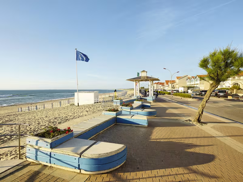 Plage du centre de Soulac sur Mer